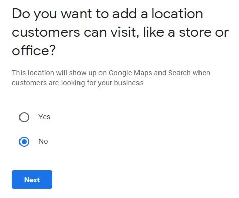 google business profile add location